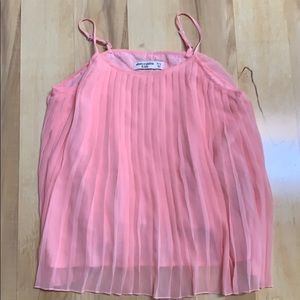 Abercrombie Pink Lace Tank